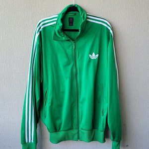 Green Adidas Originals Jacket Vintage 90's Size XXL